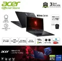 PC PORTABLE ACER NITRO V15 I9 13900H 16GB 512SSD RTX4060  8G -15.6"FHD 165Hz NEUF SOUS EMBALLAGE