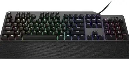 Clavier Mécanique  Gaming filaire Lenovo Legion K500 RGB Noir