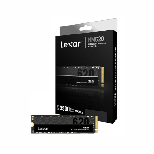 LEXAR NM620 1To - SSD M.2 - Disque Dur interne - NVMe - jusqu'à 3500 Mo/s