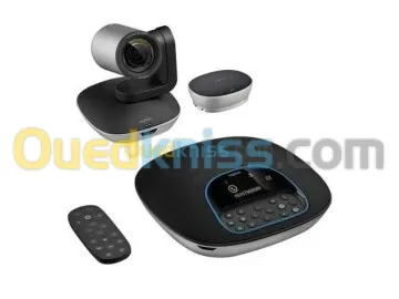 LOGITECH GROUP Système de visioconférence Full HD  1080p - 90 - 10x zoom - 4 mic - 20 personnes.