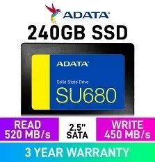 ADATA SU680  DISQUE DUR SSD INTERNE  512G- SATA 6GO/S