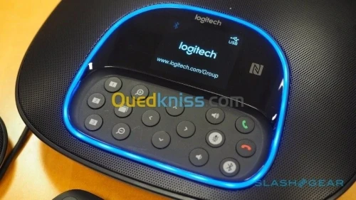 LOGITECH GROUP Système de visioconférence Full HD  1080p - 90 - 10x zoom - 4 mic - 20 personnes.