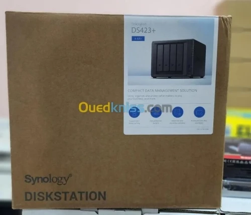 SYNOLOGY DiskStation DS423+ Serveur NAS 4 Baies - Quad Core J4125 2.0GHz - RAM 2Go DDR4 Extensible
