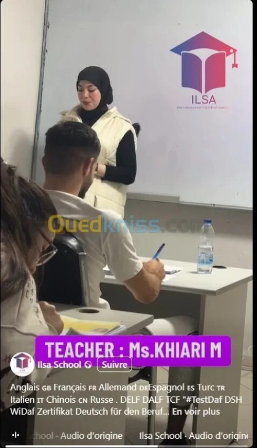 Ecole des langues Anglais Français Allemand Espagnol Italien Turc Russe Chinois TOEFL IELTS TCF DALF