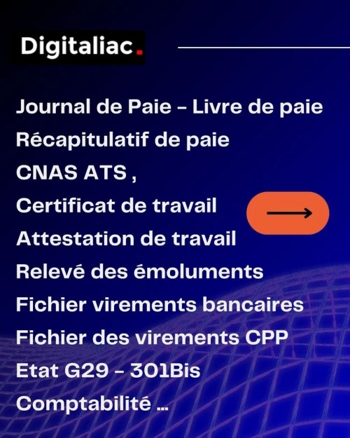 Module Odoo Paie Algérienne et Ressources Humaines