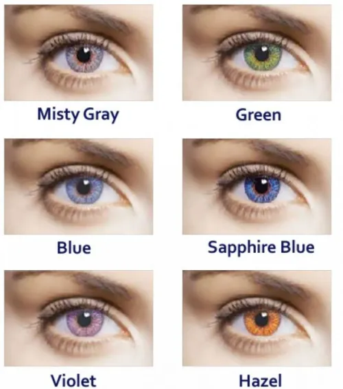 Vente de lentilles esthétiques et correction FRESHLOOK