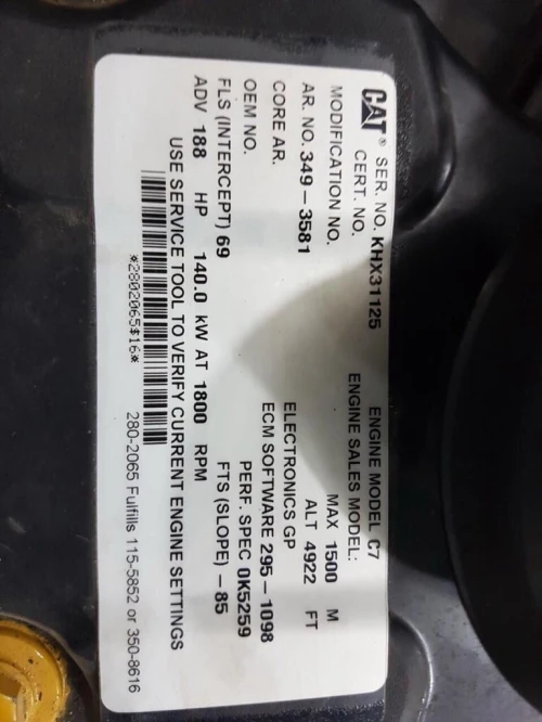 Caterpillar Moteur 2024