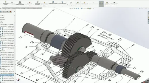 Conception dessin industriel fabrication mécanique plan 2D 3D Etude رسم صناعي ميكانيكي  Solidworks 