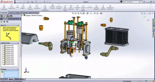 Conception dessin industriel fabrication mécanique plan 2D 3D Etude رسم صناعي ميكانيكي  Solidworks 