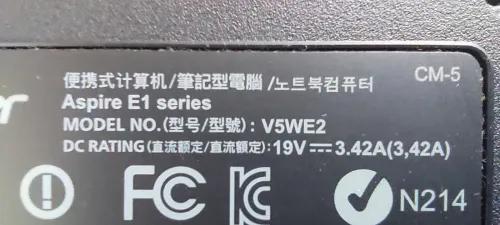 carcasse ACER Aspire E1-572G 