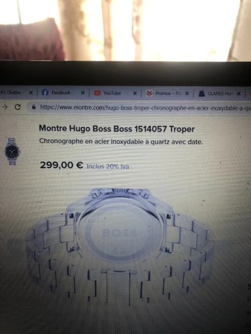 montre hugo boss tropper france