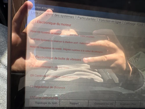 Scanner auto