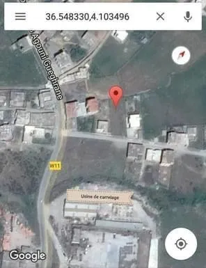 Vente Terrain Tizi ouzou Ouadhia