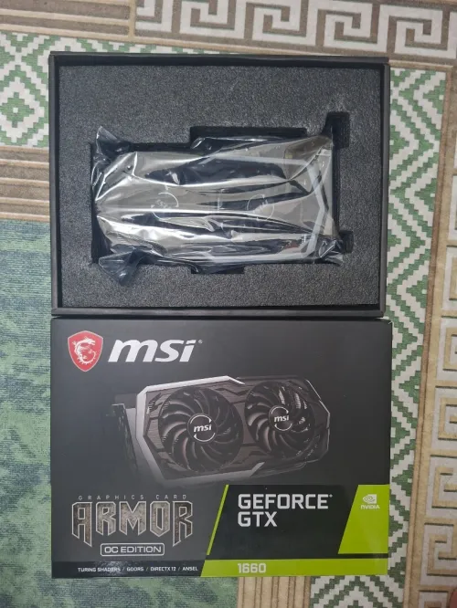 Msi GTX 1660 Armor OC 6GB GDDR5
