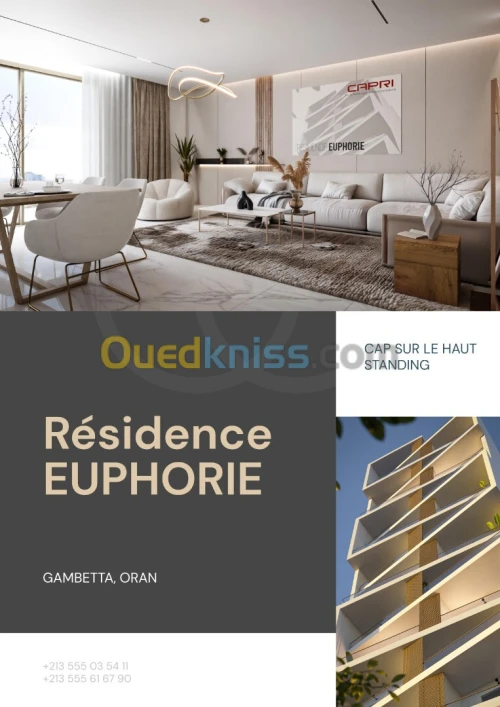 Vente Appartement F4 Oran Oran