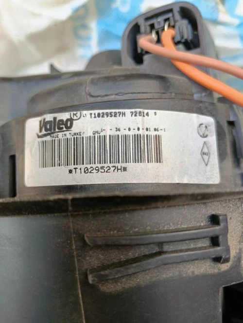 Ventilateur chauffage clio 4