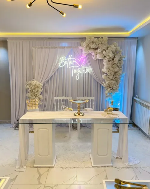 Décoration fiançailles 
