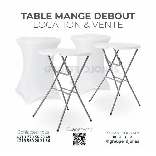 Table mange debout 
