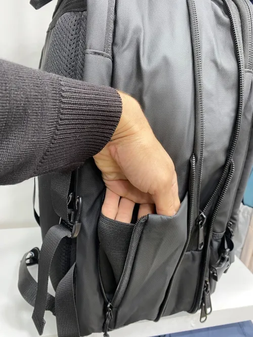 Sac a dos cartable compression sous vide extensible