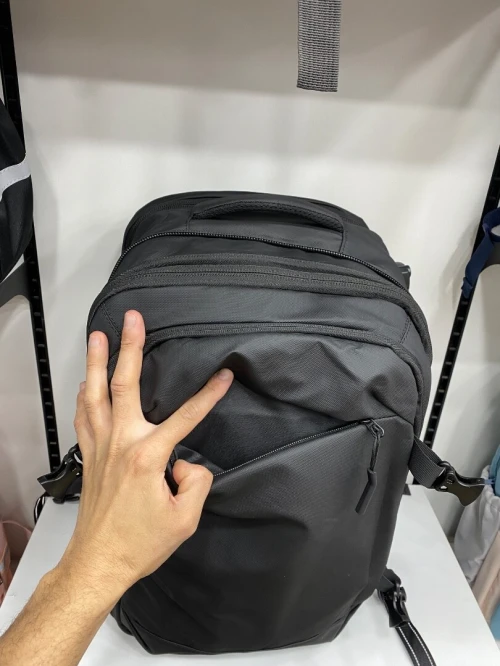 Sac a dos cartable compression sous vide extensible