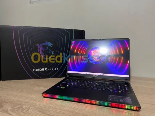 MSI RAIDER GE 68HX 13V I9 13980HX -32 Go- 1TB SSD -16 pouce - RTX 4070 08 GB .
