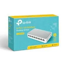 Switch de bureau 8 ports 10/100 Mbps