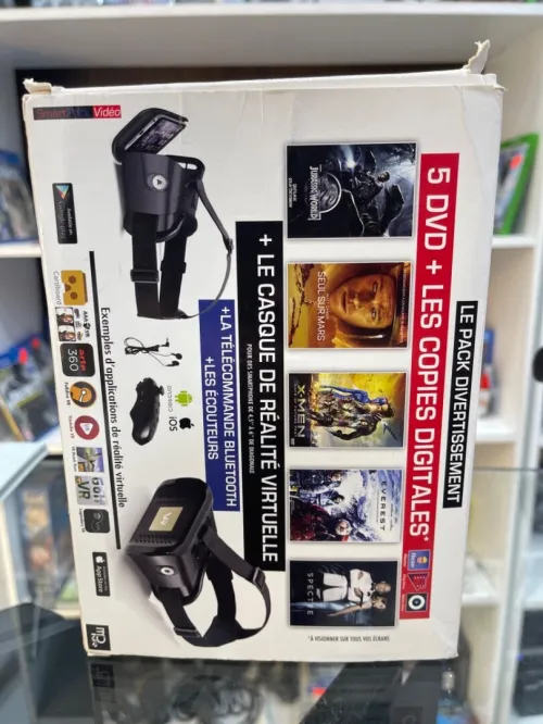 Casque VR android iOS avec film 3D