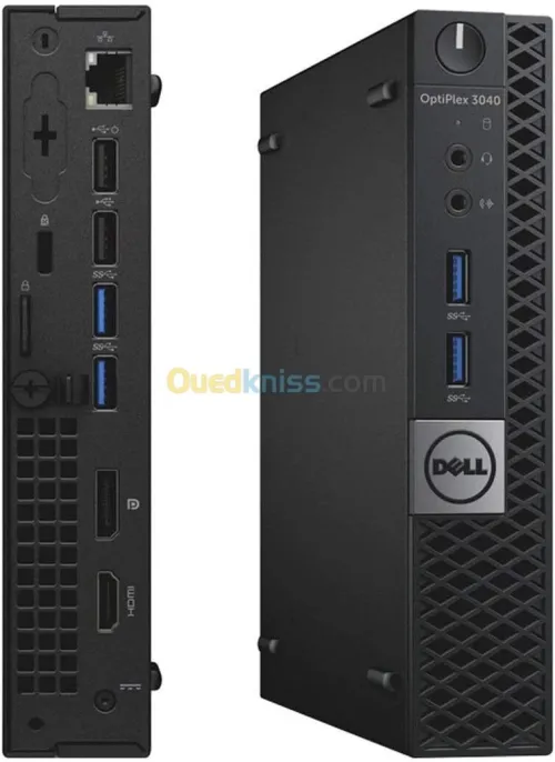 MINI DELL OPTIPLEX 3060 | MICRO TOUR | INTEL 8EME GEN CORE I3 8100T @3.6GHz