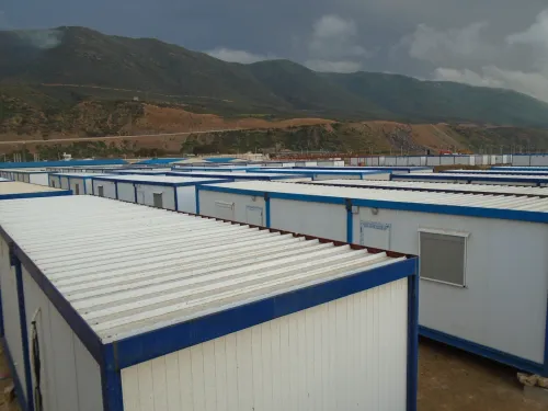 construction cabine saharienne صناعة الحاويات الحديدية