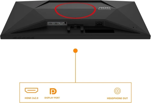 AOC Gaming 27G4HRE Moniteur Full HD 27 pouces 200 Hz, 1 ms, compensation G-Sync, HDR10
