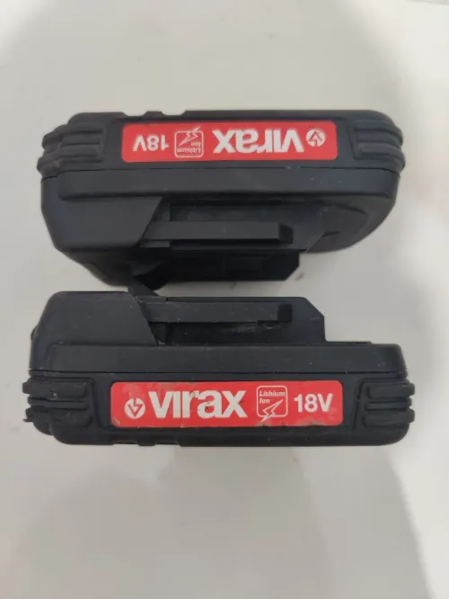 Deux batteries VIRAX 18v 