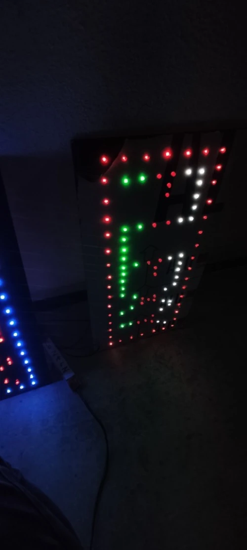 plaque lumineuse flexy