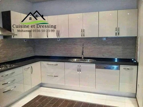 Cuisine Moderne en MDF-High Gloss