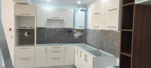 Cuisine Moderne en MDF-High Gloss