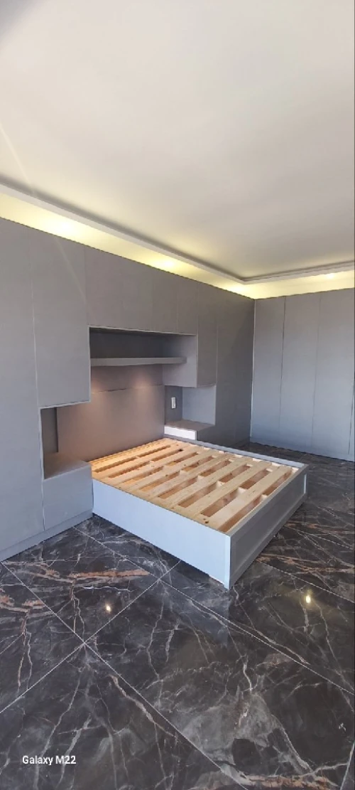 chambre a coucher luxe en MDF et high gloss