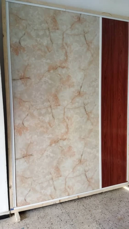 Panneau imitation marbre en PVC