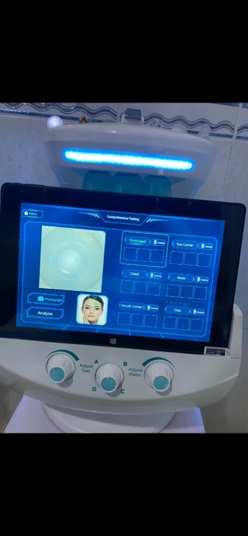 Appareil hydrafacial ice blue
