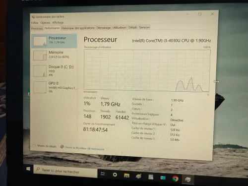 Portable LENOVO yoga 2 en 13 pouces