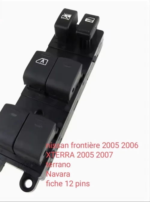 Commande lève vitre électrique nissan x trail 2002 2007