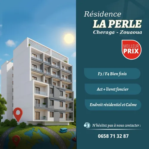 Vente Appartement F3 F4 Alger Cheraga