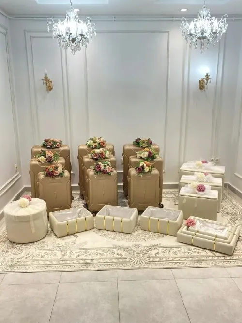 Location de valises pour la mariée 