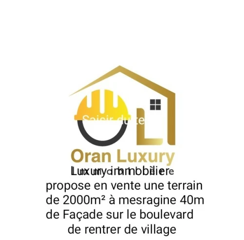 Vente Terrain Oran Misseghine