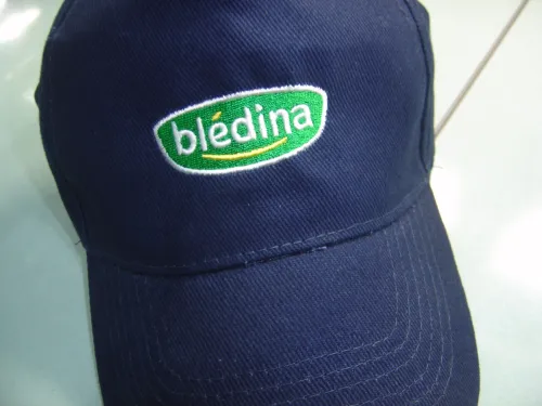 broderie sur casquette logo entreprise