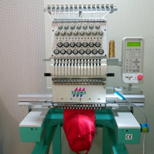 Machine À Broder ORIGINAL TAJIMA JAPONAISE BRODEUSE DZ Broderie plat et casquette  ماكينة طرز تطريز