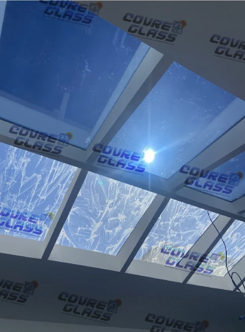 FILM SOLAIRE STOP SOL MIROIR "INSTALLATION EXTERIEUR ET INTERIEUR"
