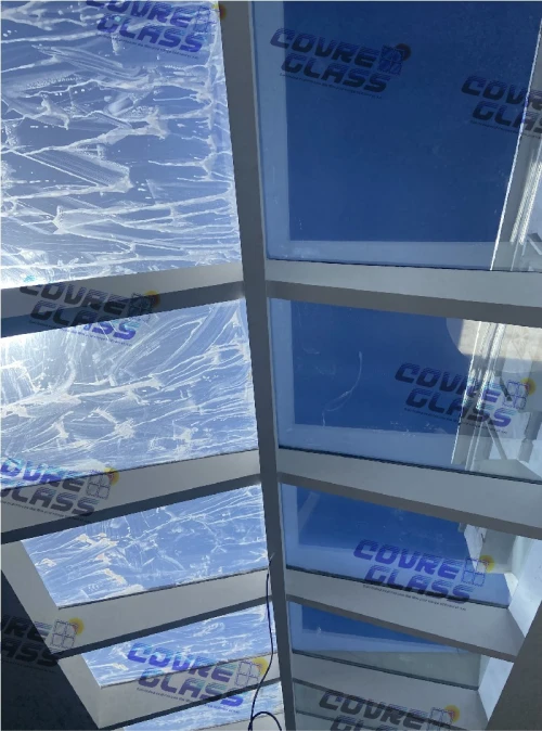 FILM SOLAIRE STOP SOL MIROIR "INSTALLATION EXTERIEUR" 