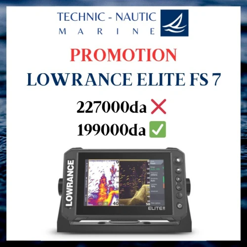 Sondeur Multi Fonctions LOWRANCE ELITE FS 7