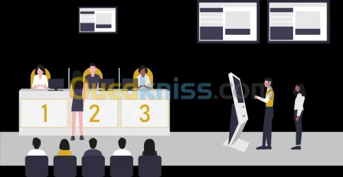 Système de gestion de file d'attente EasyWait 