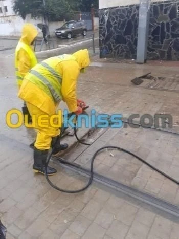 Service nettoyage de canalisations Vidange 