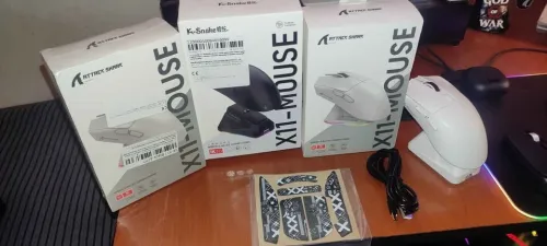 Souris Sans Fil Attack Shark X11 And k-sanke x11